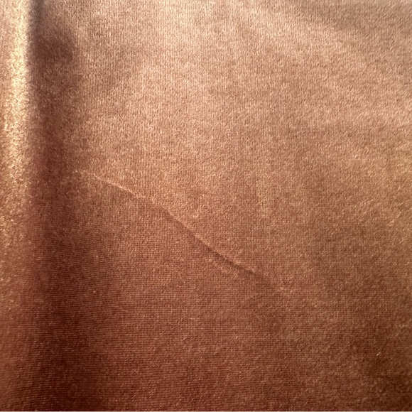 Jennifer Lopez shimmery copper colored top. Size small - Picture 5 of 6